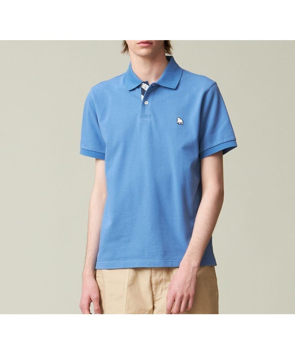 【ジェイ プレス/J.PRESS / MEN】の【大人気 / 10色展開】バックブル カノコレジメン ポロシャツ インテリア・キッズ・メンズ・レディースファッション・服の通販 founy(ファニー) 　ファッション　Fashion　メンズファッション　Fashion for Men　トップス・カットソー　Cut & Sew Tops　メンズシャツ　Shirts　ポロシャツ / きれいめカジュアルスタイル　Polo Shirts　インナー　Innerwear　春　Spring　鹿の子　Piqué, Kanoko Fabric　ジャケット　Jacket, Outerwear　フィット　Fit, Slim Fit　プリント　Print, Printed Pattern　ポロシャツ　Polo Shirt, Collared Tee　レギュラー　Regular, Standard Fit　S/S・春夏　SS, Spring/Summer, Warm Season　夏　Summer　ブルー系|ID: prp329100004750260 ipo3291000000034347889