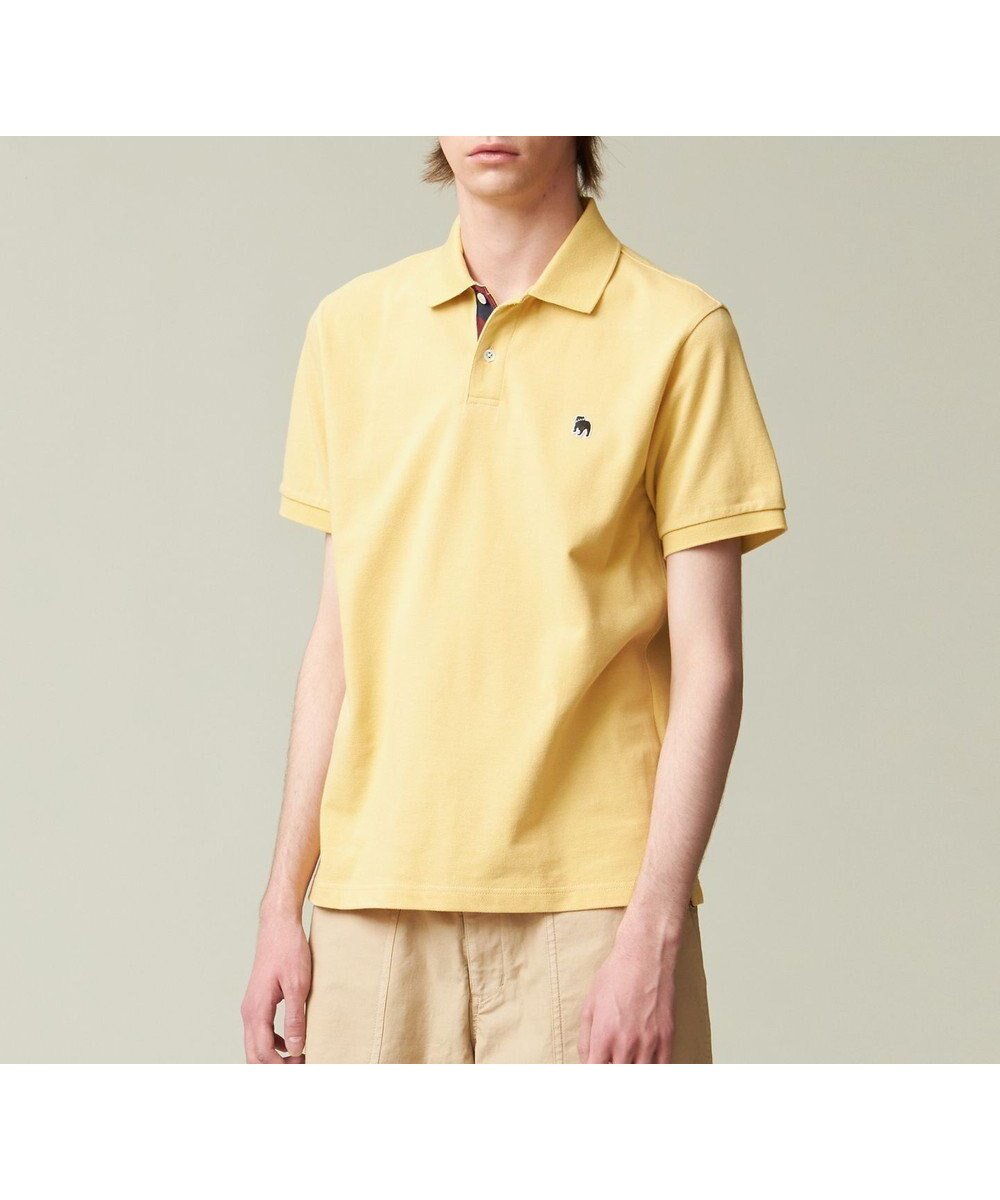 【ジェイ プレス/J.PRESS / MEN】の【大人気 / 10色展開】バックブル カノコレジメン ポロシャツ インテリア・キッズ・メンズ・レディースファッション・服の通販 founy(ファニー) 　ファッション　Fashion　メンズファッション　Fashion for Men　トップス・カットソー　Cut & Sew Tops　メンズシャツ　Shirts　ポロシャツ / きれいめカジュアルスタイル　Polo Shirts　インナー　Innerwear　春　Spring　鹿の子　Piqué, Kanoko Fabric　ジャケット　Jacket, Outerwear　フィット　Fit, Slim Fit　プリント　Print, Printed Pattern　ポロシャツ　Polo Shirt, Collared Tee　レギュラー　Regular, Standard Fit　S/S・春夏　SS, Spring/Summer, Warm Season　夏　Summer　イエロー系|ID: prp329100004750260 ipo3291000000034347891