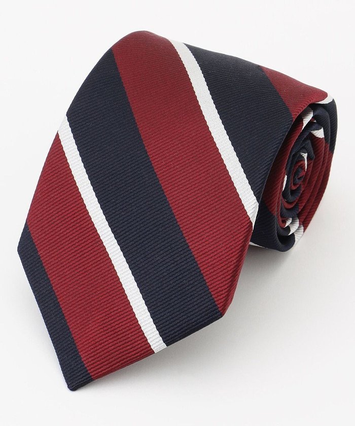 【ジェイ プレス/J.PRESS / MEN】の【定番】オーセンティック レジメンタル ネクタイ インテリア・キッズ・メンズ・レディースファッション・服の通販 founy(ファニー) https://founy.com/ ファッション Fashion メンズファッション Fashion for Men ストライプ Stripe, Striped Pattern スーツ Suit, Formalwear 定番 Standard, Basic Item 帽子 Hat, Headwear リボン Ribbon, Bow |ID: prp329100004750261 ipo3291000000034347898