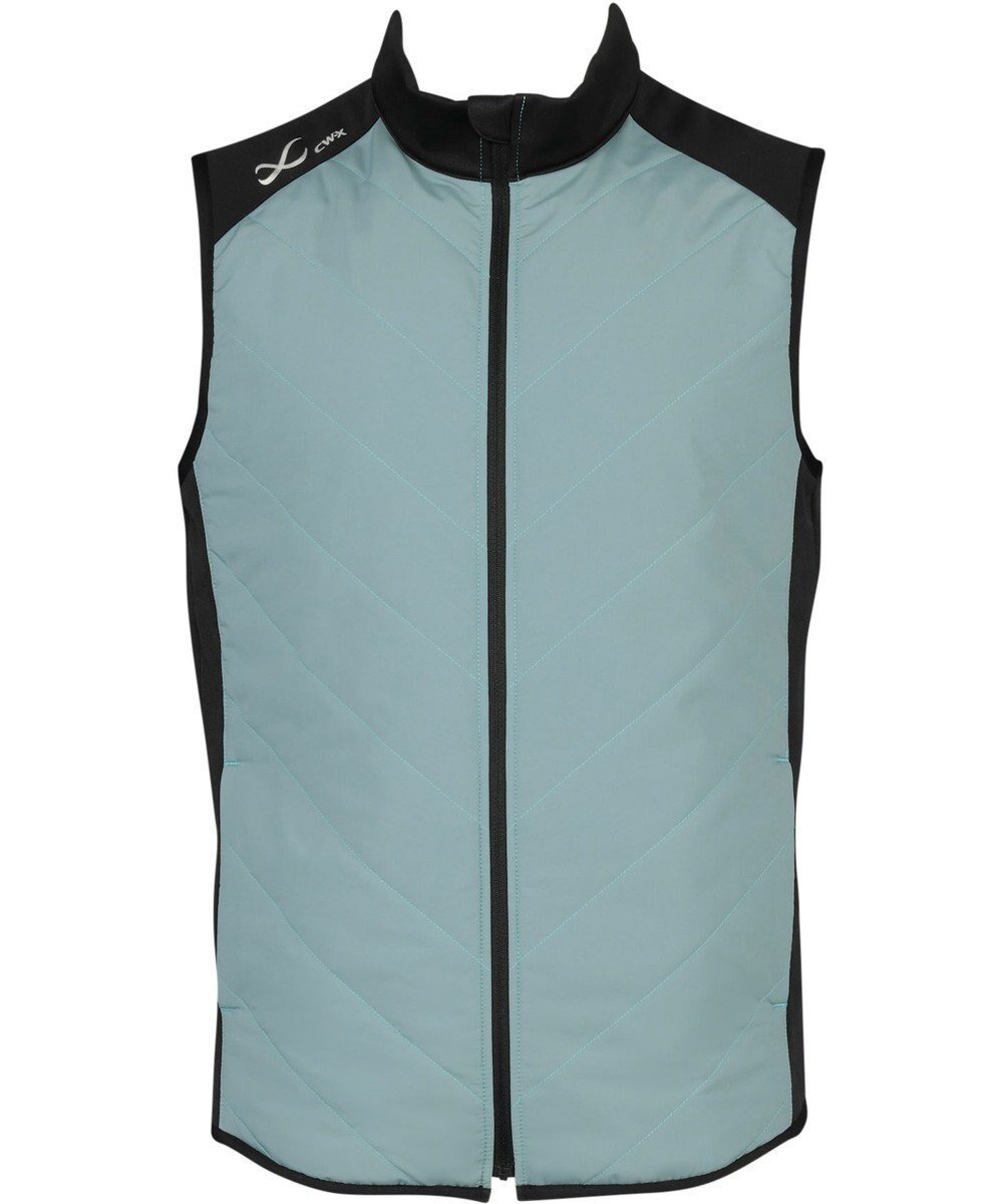 【シーダブリューエックス/CW-X / MEN】の【MEN】 CW-X メンズ ベストジャケット 中綿(前身・後ろ上半身) 保温(本体) ノースリーブ ハイネック スポーツ DWO609 /ワコール インテリア・キッズ・メンズ・レディースファッション・服の通販 founy(ファニー) ファッション Fashion メンズファッション Fashion for Men トップス・カットソー Cut & Sew Tops ベスト・ジレ Vests & Gilets ノースリーブトップス Sleeveless Tops ジャケット Jacket, Outerwear スポーツ Sports, Activewear ノースリーブ Sleeveless, No-Sleeve ハイネック High Neck, Mock Neck ベスト Vest, Waistcoat ポケット Pocket, Pocket Detail メンズ Men's, Menswear ゴールドベージュ|ID: prp329100004750262 ipo3291000000034347904