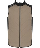 【シーダブリューエックス/CW-X / MEN】の【MEN】 CW-X メンズ ベストジャケット 中綿(前身・後ろ上半身) 保温(本体) ノースリーブ ハイネック スポーツ DWO609 /ワコール カーキ|ID: prp329100004750262 ipo3291000000034347905