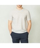 【ジョセフ アブード/JOSEPH ABBOUD / MEN】の【吸水速乾/軽量】リネンTOPピケ Tシャツ ライトグレー系|ID: prp329100004750267 ipo3291000000034347940
