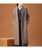 【ベイジ,/BEIGE,】のPASSY / ノーカラーロングコート Mocha|ID: prp329100004750269 ipo3291000000034347974
