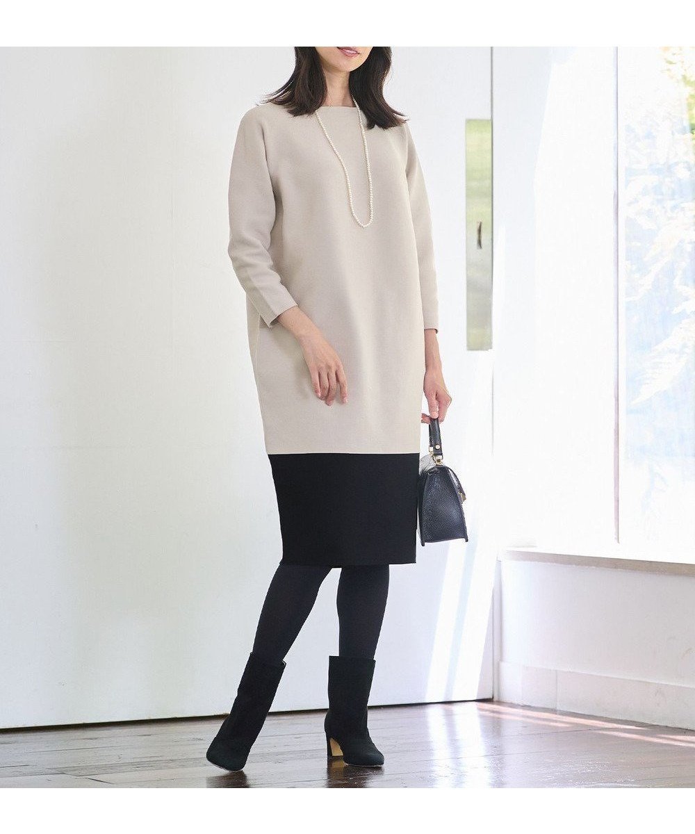 【自由区/JIYU-KU】の【洗える】ポリエステルホールガーメントニット ワンピース 人気、トレンドファッション・服の通販 founy(ファニー) ファッション Fashion レディースファッション Fashion for Women ワンピース Dresses ニットワンピース Knit Dresses シンプル Simple, Minimal ストレッチ Stretch, Stretchy Fabric フォルム Silhouette, Form ブロック Block, Solid Block Pattern ホールガーメント WholeGarment, Seamless Knit 洗える Machine Washable A/W・秋冬 Autumn/Winter 軽量 Lightweight, Ultra Light other-1|ID: prp329100004750273 ipo3291000000034348076