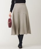 【エニィ スィス/any SiS】の【大人百花・美人百花掲載】ガンクラブフリンジ スカート モノトーン系|ID: prp329100004750285 ipo3291000000035725522