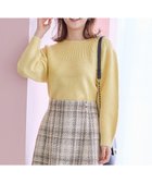 【エニィ スィス/any SiS】の【洗える】ソフトタッチ求心 ニット ハニーイエロー|ID: prp329100004750286 ipo3291000000034348243