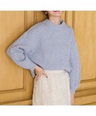 【エニィ スィス/any SiS】の【洗える】袖ケーブルショート ニット 人気、トレンドファッション・服の通販 founy(ファニー) ファッション Fashion レディースファッション Fashion for Women トップス・カットソー Cut & Sew Tops ニット Knit Tops & Sweaters ショート Short, Short Length セーター Sweater, Knitwear バランス Balance, Style Balance 冬 Winter / This Winter 洗える Machine Washable A/W・秋冬 Autumn/Winter thumbnail ライトブルー|ID: prp329100004750287 ipo3291000000034348251