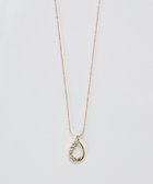 【フィービィー/phoebe】の【金属アレルギー対応】ソロドロップビジューネックレス/ニッケルフリー ゴールド ゴールド|ID: prp329100004750299 ipo3291000000034348355