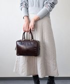 【インター ショシュール/INTER-CHAUSSURES】の【CHRISTIAN VILLA】センターシームハンドバッグ 人気、トレンドファッション・服の通販 founy(ファニー) ファッション Fashion レディースファッション Fashion for Women バッグ Bags 新作・新入荷 New Arrivals / New In イタリア Italy シンプル Simple, Minimal thumbnail ダークブラウン|ID: prp329100004750321 ipo3291000000034348502
