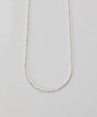 【フィービィー/phoebe】の【SV925】シルキーシャインボールチェーンネックレス シルバー|ID: prp329100004750330 ipo3291000000034348532