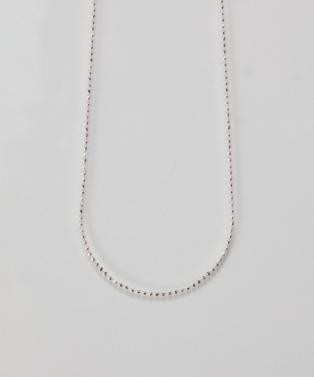 【フィービィー/phoebe】の【SV925】シルキーシャインボールチェーンネックレス 人気、トレンドファッション・服の通販 founy(ファニー) 　ファッション　Fashion　レディースファッション　Fashion for Women　ジュエリー　Jewelry　ネックレス　Necklaces & Pendants　アクセサリー　Fashion Accessories　オケージョン　Occasion Wear　シルバー　Silver, Metallic Silver　シンプル　Simple, Minimal　ジュエリー　Jewelry, Accessories　ジュエル　Jewel, Gemstone　チェーン　Chain, Chain Strap　ネックレス　Necklace, Pendant Necklace　フェミニン　Feminine, Girly　エレガント 上品　Elegant　 other-1|ID: prp329100004750330 ipo3291000000035555741