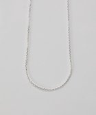 【フィービィー/phoebe】の【SV925】シルキーシャインオーバルチェーンネックレス シルバー|ID: prp329100004750332 ipo3291000000035631814