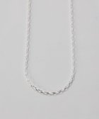 【フィービィー/phoebe】の【SV925】シルキーシャインオーバルリンクチェーンネックレス シルバー|ID: prp329100004750333 ipo3291000000034348546