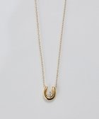 【フィービィー/phoebe】の【金属アレルギー対応】シャイニーホースシューネックレス/サージカルステンレス ゴールド ゴールド|ID: prp329100004750337 ipo3291000000034348560