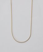 【フィービィー/phoebe】の【金属アレルギー対応】ミニマルコンパクトチェーンネックレス/サージカルステンレス ゴールド ゴールド|ID: prp329100004750340 ipo3291000000034348574