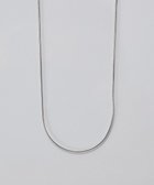 【フィービィー/phoebe】の【金属アレルギー対応】ミニマルコンパクトチェーンネックレス/サージカルステンレス シルバー シルバー|ID: prp329100004750341 ipo3291000000034348580