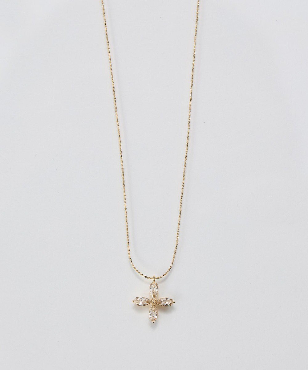 【フィービィー/phoebe】の【金属アレルギー対応】フォーペタルズビジューネックレス/ニッケルフリー ゴールド 人気、トレンドファッション・服の通販 founy(ファニー) ファッション Fashion レディースファッション Fashion for Women ジュエリー Jewelry ネックレス Necklaces & Pendants アクセサリー Fashion Accessories オケージョン Occasion Wear ネックレス Necklace, Pendant Necklace ビジュー Bijou, Jewel-like Accent モチーフ Motif, Design Theme エレガント 上品 Elegant other-1|ID: prp329100004750355 ipo3291000000034348619