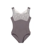 【チャコット/Chacott / KIDS】の【Nela ライン】ジュニア ノースリーブレオタード チャコ-ルグレー|ID: prp329100004751204 ipo3291000000034354807