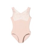 【チャコット/Chacott / KIDS】の【Nela ライン】ジュニア ノースリーブレオタード ヨーロピアンピンク|ID: prp329100004751204 ipo3291000000034354809