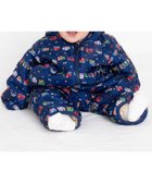 【ミキハウスホットビスケッツ/MIKI HOUSE HOT BISCUITS / KIDS】の【70-100cm】 裏ボアフリース 総柄ジャンプスーツ 人気、トレンドファッション・服の通販 founy(ファニー) ファッション Fashion キッズファッション Fashion for Kids アウター Coat Outerwear /Kids ジャケット Jacket, Outerwear スーツ Suit, Formalwear 人気 Popular, Best Seller 長袖 Long Sleeve, Full Sleeve ベスト Vest, Waistcoat ベビー Baby, Babywear 防寒 Cold Protection, Winter-Ready 冬 Winter / This Winter A/W・秋冬 Autumn/Winter thumbnail 紺|ID: prp329100004751211 ipo3291000000034354845