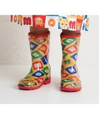 【ミキハウスホットビスケッツ/MIKI HOUSE HOT BISCUITS / KIDS】の【ミキハウス】【13-19cm】 レインブーツ 人気、トレンドファッション・服の通販 founy(ファニー) ファッション Fashion キッズファッション Fashion for Kids おすすめ Recommended / Our Picks カラフル Colorful Design クッション Cushion, Throw Pillow ブロック Block, Solid Block Pattern thumbnail マルチカラー|ID: prp329100004751212 ipo3291000000034354875