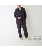 【ウチノ/UCHINO / MEN】のマシュマロガーゼ ベーシック メンズパジャマ 人気、トレンドファッション・服の通販 founy(ファニー) ファッション Fashion メンズファッション Fashion for Men 吸水 Absorbent, Quick-Dry スタンダード Standard, Basic パジャマ Pajamas, Sleepwear ベーシック Basic, Essential メンズ Men's, Menswear thumbnail ダークグレー|ID: prp329100004751235 ipo3291000000034355026