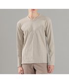【ジョゼフ オム/JOSEPH HOMME / MEN】のテックリブジャージー Vネックカットソー アイボリー系|ID: prp329100004751238 ipo3291000000034355037