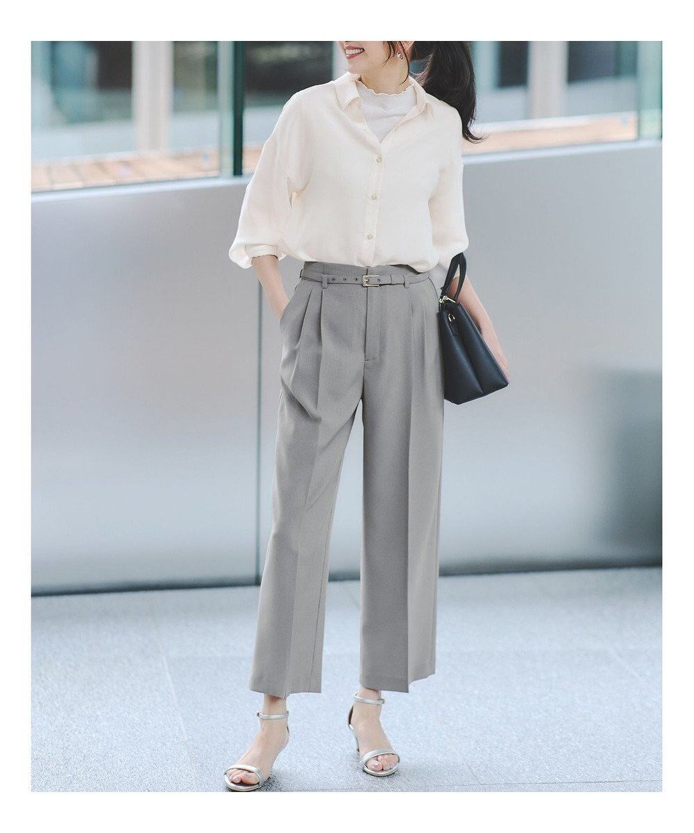 【エニィ スィス/any SiS】の【洗える】ドライオックスタック ワイドパンツ インテリア・キッズ・メンズ・レディースファッション・服の通販 founy(ファニー) ファッション Fashion レディースファッション Fashion for Women パンツ Pants & Trousers 春 Spring 洗える Machine Washable ジャケット Jacket, Outerwear ストレッチ Stretch, Stretchy Fabric ストレート Straight, Straight Cut スーツ Suit, Formalwear センター Center, Center Line 雑誌 Magazine, Fashion Magazine フェミニン Feminine, Girly マニッシュ Mannish, Boyish ワイド Wide, Wide Fit S/S・春夏 SS, Spring/Summer, Warm Season おすすめ Recommended / Our Picks 夏 Summer エレガント 上品 Elegant ビジネス 仕事 通勤 Business / Work / Commuting ライトグレー|ID: prp329100004751251 ipo3291000000034355106