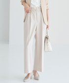 【エニィ スィス/any SiS】の【洗える】ドライオックスタック ワイドパンツ アイボリー|ID: prp329100004751251 ipo3291000000034355107