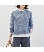 【ジェイ プレス/J.PRESS】の【洗える】Color Yarn クルーネック ニット ネイビー系|ID: prp329100004751255 ipo3291000000034355175