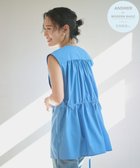 【ハッシュニュアンス/#Newans】の【ANSWER for モダンベーシック】ビブヨークデザインブラウス ブルー系|ID: prp329100004751269 ipo3291000000034355309