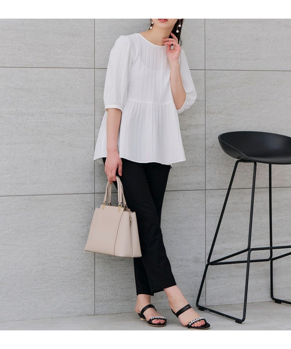 【エニィ スィス/any SiS】の【WEB・一部店舗限定】楽々ビューティースティック パンツ インテリア・キッズ・メンズ・レディースファッション・服の通販 founy(ファニー) 　ファッション　Fashion　レディースファッション　Fashion for Women　パンツ　Pants & Trousers　ギャザー　Gathered, Ruffled　ストレッチ　Stretch, Stretchy Fabric　スニーカー　Sneakers, Trainers　スリット　Slit, Slit Detail　吸水　Absorbent, Quick-Dry　夏　Summer　春　Spring　S/S・春夏　SS, Spring/Summer, Warm Season　楽ちん　Easy Fit, Comfortable　ブラック|ID: prp329100004751270 ipo3291000000034355326