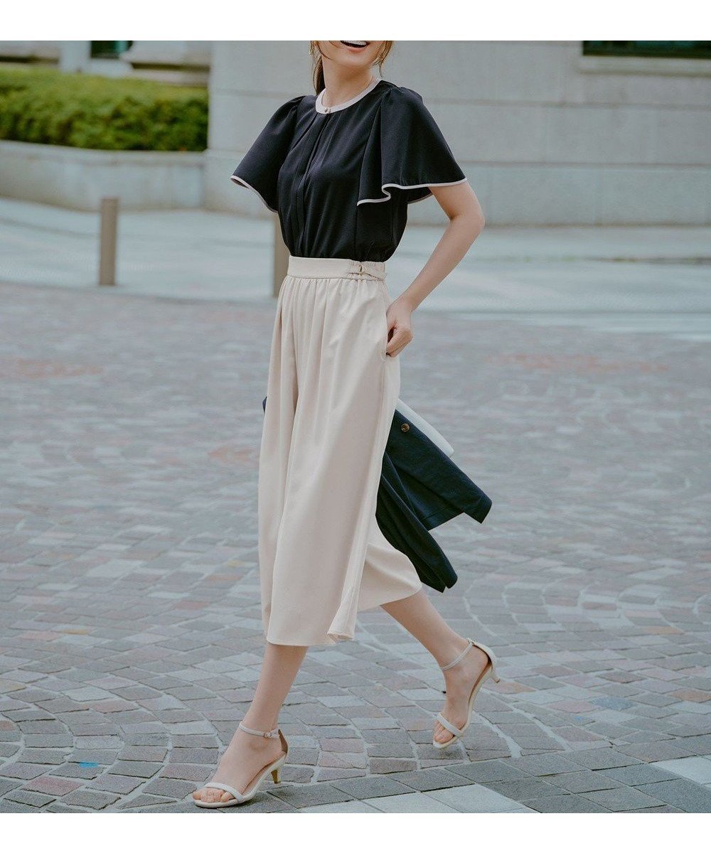 【エニィ スィス/any SiS】の【接触冷感・UVカット・吸水速乾】サラキレイワイド パンツ 人気、トレンドファッション・服の通販 founy(ファニー) ファッション Fashion レディースファッション Fashion for Women パンツ Pants & Trousers 春 Spring ギャザー Gathered, Ruffled 吸水 Absorbent, Quick-Dry ワイド Wide, Wide Fit S/S・春夏 SS, Spring/Summer, Warm Season 夏 Summer ビジネス 仕事 通勤 Business / Work / Commuting other-1|ID: prp329100004751271 ipo3291000000034355336