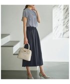 【エニィ スィス/any SiS】の【接触冷感・UVカット・吸水速乾】サラキレイワイド パンツ ネイビー|ID: prp329100004751271 ipo3291000000034355340