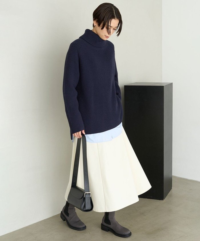 【アンフィーロ 自由区/UNFILO】の【洗える】ウールライクジャージー スカート インテリア・キッズ・メンズ・レディースファッション・服の通販 founy(ファニー) https://founy.com/ ファッション Fashion レディースファッション Fashion for Women スカート Skirts ギャザー Gathered, Ruffled フレア Flare, Flared エレガント 上品 Elegant 洗える Machine Washable A/W・秋冬 Autumn/Winter |ID: prp329100004751275 ipo3291000000034355406