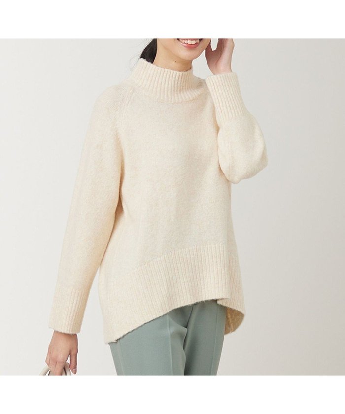 【エニィ スィス/any SiS】の【大人百花掲載 ヨンアさん着用】ハイネックバックポイント ニット インテリア・キッズ・メンズ・レディースファッション・服の通販 founy(ファニー) https://founy.com/ ファッション Fashion レディースファッション Fashion for Women トップス・カットソー Cut & Sew Tops ニット Knit Tops & Sweaters おすすめ Recommended / Our Picks スリット Slit, Slit Detail セーター Sweater, Knitwear ハイネック High Neck, Mock Neck A/W・秋冬 Autumn/Winter |ID: prp329100004751276 ipo3291000000034355415