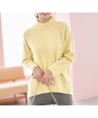 【エニィ スィス/any SiS】の【大人百花掲載 ヨンアさん着用】ハイネックバックポイント ニット ハニーイエロー|ID: prp329100004751276 ipo3291000000034355419