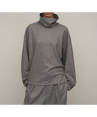 【エイトン/ATON】のMERINO COLLEGE JERSEY タートルネックプルオーバー 人気、トレンドファッション・服の通販 founy(ファニー) ファッション Fashion レディースファッション Fashion for Women トップス・カットソー Cut & Sew Tops シャツ・ブラウス・オフィスカジュアル Elegant Blouses & Button-Ups ロングTシャツ・Tシャツ Longline T-Shirts & Tees カジュアルプルオーバー・ニットトップス Pullovers & Knit Tops / Casual Pullovers カットソー・ベーシックTシャツ Cut-and-Sewn Tops / Stretch Tees & Basics タートルネック・ハイネックトップス Turtlenecks & High-Neck Tops 新作・新入荷 New Arrivals / New In おすすめ Recommended / Our Picks カットソー Cut and Sewn Top セットアップ Set-Up, Coordinated Outfit タートルネック Turtleneck, High Neck ドレープ Drape, Draping Fabric リラックス Relax, Relaxed Fit A/W・秋冬 Autumn/Winter thumbnail TOP GRAY|ID: prp329100004751282 ipo3291000000034355499