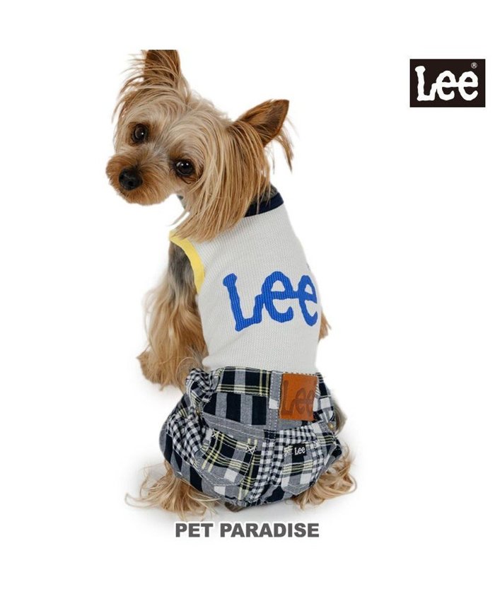 【ペットパラダイス/PET PARADISE / GOODS】のLee パンツつなぎ パッチワーク 小型犬 インテリア・キッズ・メンズ・レディースファッション・服の通販 founy(ファニー) https://founy.com/ パッチワーク Patchwork, Mixed Fabric 夏 Summer 春 Spring S/S・春夏 SS, Spring/Summer, Warm Season 犬 Dog ホーム・キャンプ・アウトドア・お取り寄せ Home Living / Home & Lifestyle / Camping Gear / Outdoor Camping ペットグッズ Pet Supplies |ID: prp329100004751973 ipo3291000000034364474