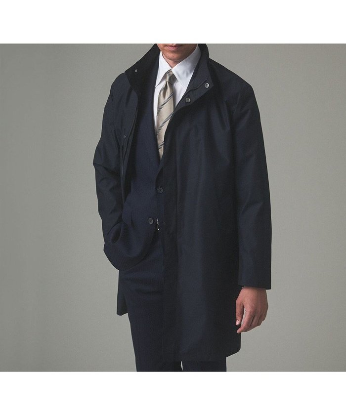 【五大陸/gotairiku / MEN】の【防水/軽量/シワになりにくい】ラスタードビーメモリーラミネーションコート_スタンドカラー(24年モデル) インテリア・キッズ・メンズ・レディースファッション・服の通販 founy(ファニー) https://founy.com/ ファッション Fashion メンズファッション Fashion for Men アウター Men's Coats Outerwear インナー Innerwear シンプル Simple, Minimal ジャケット Jacket, Outerwear スタンド Stand Collar, Upright Stand ダウン Down, Puffer ビジネス 仕事 通勤 Business / Work / Commuting 冬 Winter / This Winter 定番 Standard, Basic Item 春 Spring A/W・秋冬 Autumn/Winter 軽量 Lightweight, Ultra Light |ID: prp329100004751989 ipo3291000000034364541