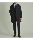 【五大陸/gotairiku / MEN】の【防水/軽量/シワになりにくい】ラスタードビーメモリーラミネーションコート_スタンドカラー(24年モデル) ブラック系8|ID: prp329100004751989 ipo3291000000034364544