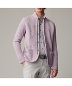 【ジョセフ アブード/JOSEPH ABBOUD / MEN】の【和紙使用エコ素材/日本素材/軽量/通気性/速乾性】和紙ムリネ ニット ジャケット パープル系|ID: prp329100004751993 ipo3291000000034364570
