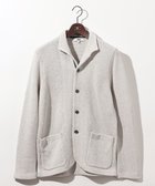 【ジョセフ アブード/JOSEPH ABBOUD / MEN】の【和紙使用エコ素材/日本素材/軽量/通気性/速乾性】和紙ムリネ ニット ジャケット ライトグレー系|ID: prp329100004751993 ipo3291000000034364571