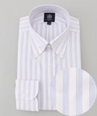 【ジェイ プレス/J.PRESS / MEN】の【PREMIUM PLEATS / 形態安定】ダッパーストライプシャツ / B.D. サックスブルー系1|ID: prp329100004752007 ipo3291000000035660950