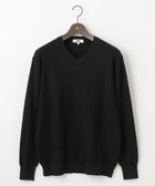 【ジョセフ アブード/JOSEPH ABBOUD / MEN】の【洗える/チクチクしない/3シーズン対応】SNOWY Vネック ニット ブラック系|ID: prp329100004752014 ipo3291000000034364727