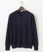 【ジョセフ アブード/JOSEPH ABBOUD / MEN】の【洗える/チクチクしない/3シーズン対応】SNOWY Vネック ニット ネイビー系|ID: prp329100004752014 ipo3291000000035789296