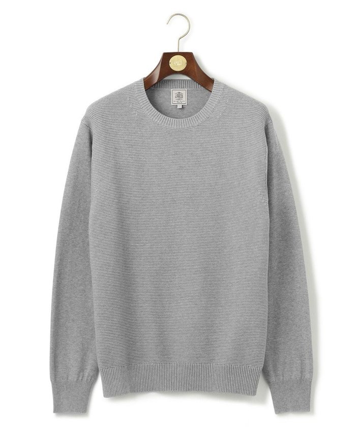 【ジェイ プレス/J.PRESS / MEN】の【WEB・一部店舗限定】クルーネックニット インテリア・キッズ・メンズ・レディースファッション・服の通販 founy(ファニー) https://founy.com/ ファッション Fashion メンズファッション Fashion for Men トップス・カットソー Cut & Sew Tops ニット・セーター / 定番トップス Knit Tops & Sweaters 春 Spring ジャケット Jacket, Outerwear セーター Sweater, Knitwear ボーダー Border, Stripe 無地 Plain, Solid Color ランダム Random, Irregular S/S・春夏 SS, Spring/Summer, Warm Season おすすめ Recommended / Our Picks 夏 Summer |ID: prp329100004752015 ipo3291000000034364730