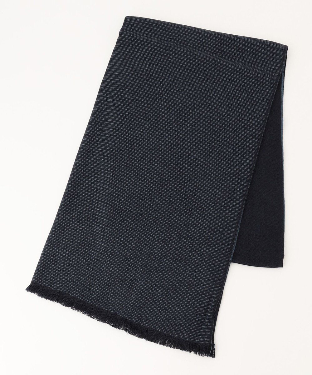 【ジョゼフ オム/JOSEPH HOMME / MEN】のシルクカシミヤ ブックストール インテリア・キッズ・メンズ・レディースファッション・服の通販 founy(ファニー) ファッション Fashion メンズファッション Fashion for Men ショール Shawl, Wrap シルク Silk, 100% Silk ストール Stole, Wrap 切替 Switching, Contrast Panel A/W・秋冬 Autumn/Winter ダルブルー系|ID: prp329100004752017 ipo3291000000034364755