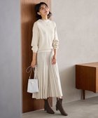 【エニー/ANY】の【洗濯機可/ウエストゴム】ニットセットアップⅡ エクリュ|ID: prp329100004752023 ipo3291000000034364913