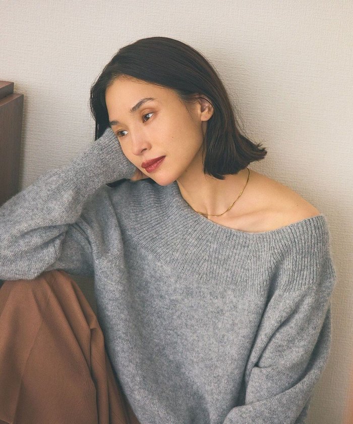 【トック/TOQUE】の〈大草直子さんアドバイザー〉ベビーアルパカ×ウール縮絨ニットラグランスリーブ インテリア・キッズ・メンズ・レディースファッション・服の通販 founy(ファニー) https://founy.com/ ファッション Fashion レディースファッション Fashion for Women トップス・カットソー Cut & Sew Tops ニット Knit Tops & Sweaters シンプル Simple, Minimal スリーブ Sleeve, Long Sleeve / Short Sleeve セーター Sweater, Knitwear ベビー Baby, Babywear A/W・秋冬 Autumn/Winter |ID: prp329100004752024 ipo3291000000034364928